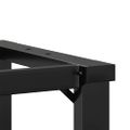 vidaXL Nohy konferenčného stolíka O-rám 80x40x43 cm oceľ