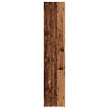VidaXL knižnica Old Wood 36x30x143 cm Engineered Wood