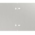 vidaXL Obrubník trávnika 50 pcs 15 x 103 cm Poveternostne odolná oceľ