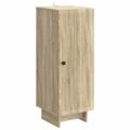 vidaXL Servírovacia skriňa Dub sonoma 33 x 34,5 x 90 cm