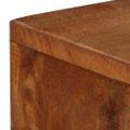 vidaXL Komoda, hnedá, recyklovaný masív 110x30x75 cm