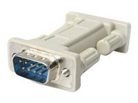 StarTech DB9 RS232 Serial Null Modem Adapter - M/M - Null modem adaptér - DB-9 (samec) do DB-9 (samec) - NM9MM - Null modem adaptér - DB-9 (samec) do DB-9 (samec) - pre P/N: SV1115IPEXGB, SV1115IPEXT, SV1110IPEXT-KIT, SV1110IPEXGB, SV1110IPEXT