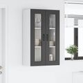 vidaXL Dvierka na umývačku Kalmar Čierna 60 x 31 x 100 cm