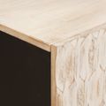 vidaXL TV skrinka Biele umývanie dokončenie 105 x 33 x 46 cm