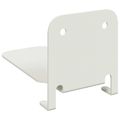 vidaXL Neviditeľná plávajúca polica 24 ks Biely 6 x 11 x 6,5 cm