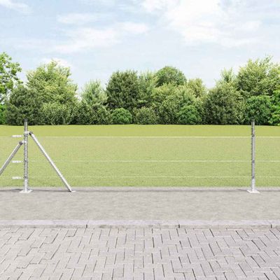 vidaXL Hexagonálne oplotenie s betónovým podstavcom 10 x 0,5 m