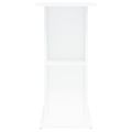 vidaXL Stojan na akvárium biely 75x36x72,5 cm, umelé drevo