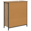 vidaXL Servírovacia skriňa Remeselný dub 70 x 30 x 80 cm