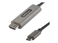 Kompatibilný s Thunderbolt 3 (CDP2HDMM4MH) - Adaptérový kábel - USB-C so zástrčkami (samec) do HDMI so zástrčkami (samec) - 4 m - čierna - podporuje 4K, aktívny