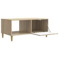 vidaXL Konferenčný stolík Dub sonoma 90 x 50 x 40 cm Kompozitné drevo