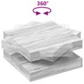 VidaXL Konferenčný stolík otočný o 360stupňov sivý sonoma 70x70x34,5cm