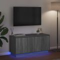 vidaXL TV skrinka 100 x 38 x 49 cm Sivý Sonoma Kompozitné drevo