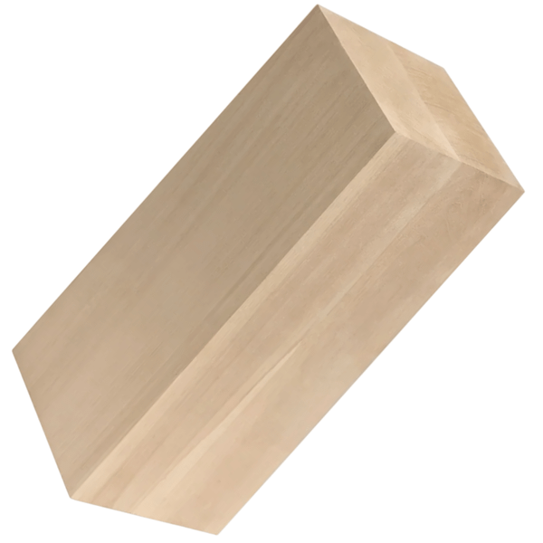 BW1_Large Beavercraft Large Basswood Carving Block