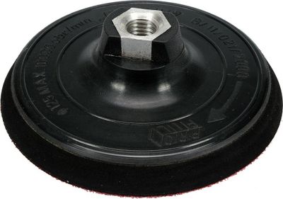 Talíř leštící/brousící M14 x 125 mm suchý zip TOYA