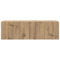 vidaXL Nástenná TV skrinka 98 x 31 x 30 cm Dub artisan
