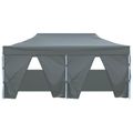vidaXL Párty stan 291 x 580 x 315 cm Antracitová Oxfordská látka