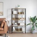vidaXL Regál na knihy 8 úrovní 82 x 32 x 144,5 cm Kompozitné drevo