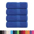 vidaXL Uteráky pre hostí FROGN 4 ks modré 30x50 cm 360 g/m²