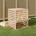 vidaXL Kompostér 82,5x82,5x99,5 cm masívne borovicové drevo