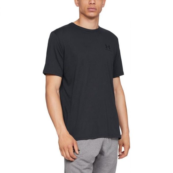 Tričko Sportstyle Left Chest SS Čierna - Under Armour