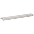 vidaXL Parapetné dosky Mramorová textúra 100 x 10 x 4,5 cm PVC