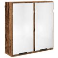 vidaXL Sada kúpeľňového nábytku 3 ks Staré drevo 64,5 x 33,5 x 59 cm