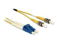 Cable Optical Fibre LC Duplex to ST Dupl