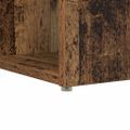 vidaXL Stôl Staré drevo Kompozitné drevo 108 x 55 x 103.5 cm