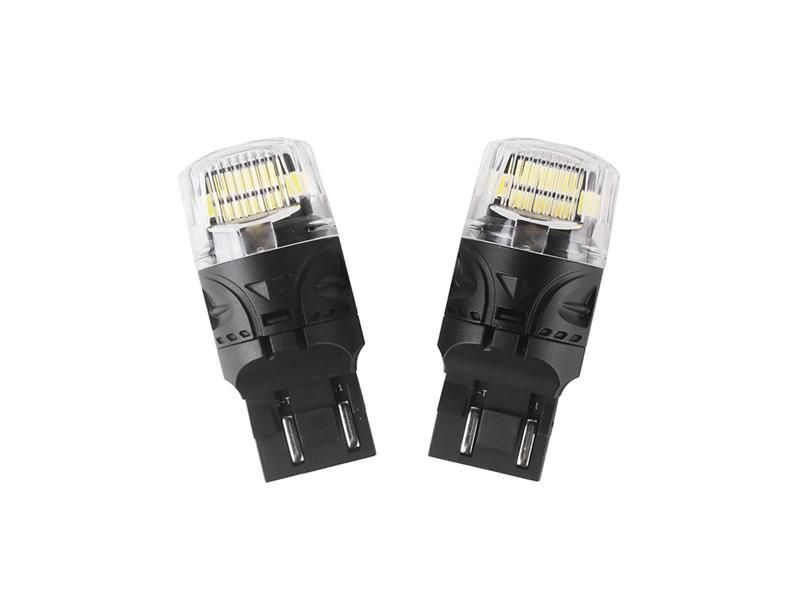 Autožiarovka LED T20 (7443) 12V CARCLEVER 16LED 2835SMD biela