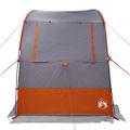 vidaXL Stan na zadné dvere auta 194 x 180 x 210 cm Šedá a oranžová