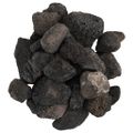 vidaXL Sopečné kamene 10 kg čierne 5-8 cm