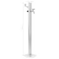 vidaXL Záhradný stĺpik na vodu, hliník 95 cm