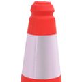 vidaXL Reflexné dopravné kužele s ťažkými základňami 10 ks 50 cm