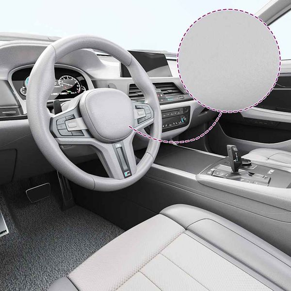 vidaXL Fólia na automobily 2 ks matná strieborná 100x150 cm+50x150 cm