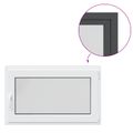 vidaXL Otočné a sklopné okno do suterénu RISOR 100 x 60 cm PVC a sklo