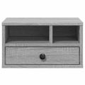 vidaXL Stojan na tlačiareň dub sonoma 40x32x22,5 cm kompozitné drevo