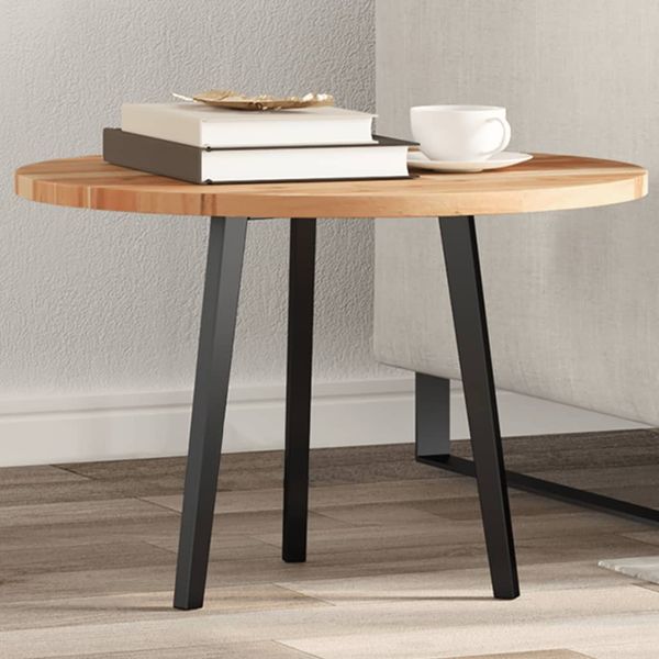vidaXL Stolová doska okrúhla Ø60x2 cm akáciový masív