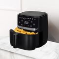 TESLA AirCook Q55 XL - multifunkčná digitálna horúcovzdušná fritéza (čierna farba)