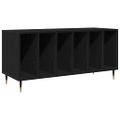vidaXL Skrinka na gramofónové platne Čierny dub 100 x 38 x 48 cm
