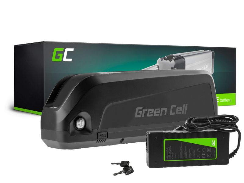 Green Cell EBIKE77STD batéria pre elektrobicykle 36V 20Ah, spodná rámová trubka, nabíjačka