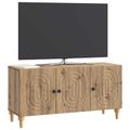 vidaXL TV skrinka 99 x 34,5 x 50 cm Dub artisan Kompozitné drevo
