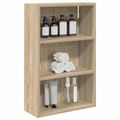 vidaXL Kúpeľňová nástenná skriňa Sonoma dub 40 x 16 x 62,5 cm