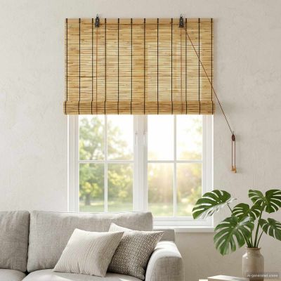 vidaXL Roleta Prírodná 100 x 160 cm Rákosie