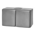 Zásuvka 2x 2P+E Orno AQUATIC PRE IP54 OR-OE-7406-GR sivá Zásuvka 2x 2P+E Orno AQUATIC PRO IP54 OR-OE-7406-GR šedá