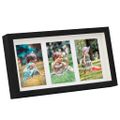vidaXL 3D fotorámiky 3 ks čierne 18x35 cm na 3 obrázky (10x15 cm)