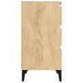 vidaXL Nočný stolík dub sonoma 40x35x70 cm spracované drevo