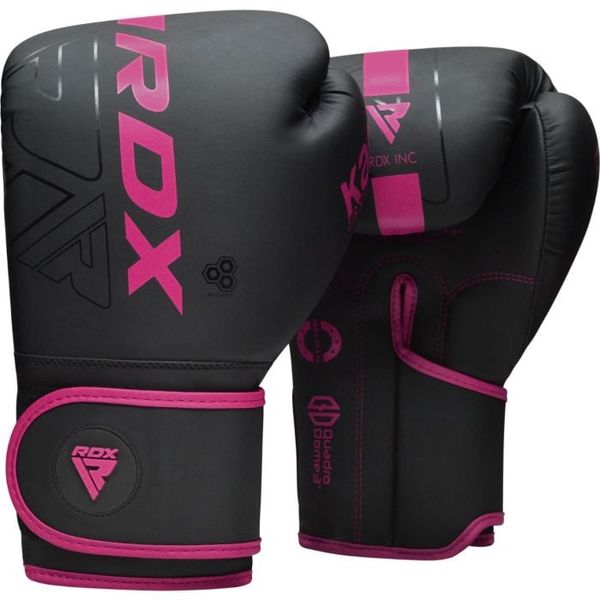 Boxerské rukavice F6 Kara Pink - RDX, veľkosť 10 OZ