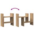 vidaXL Organizér na pult Dub artisan 50 x 15,5 x 35,5 cm