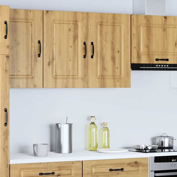 vidaXL Kuchynská nástenná skrinka Kalmar dub artisan, kompozitné drevo