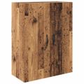 vidaXL Highboard 2 ks Staré drevo 69,5 x 34 x 180 cm Kompozitné drevo